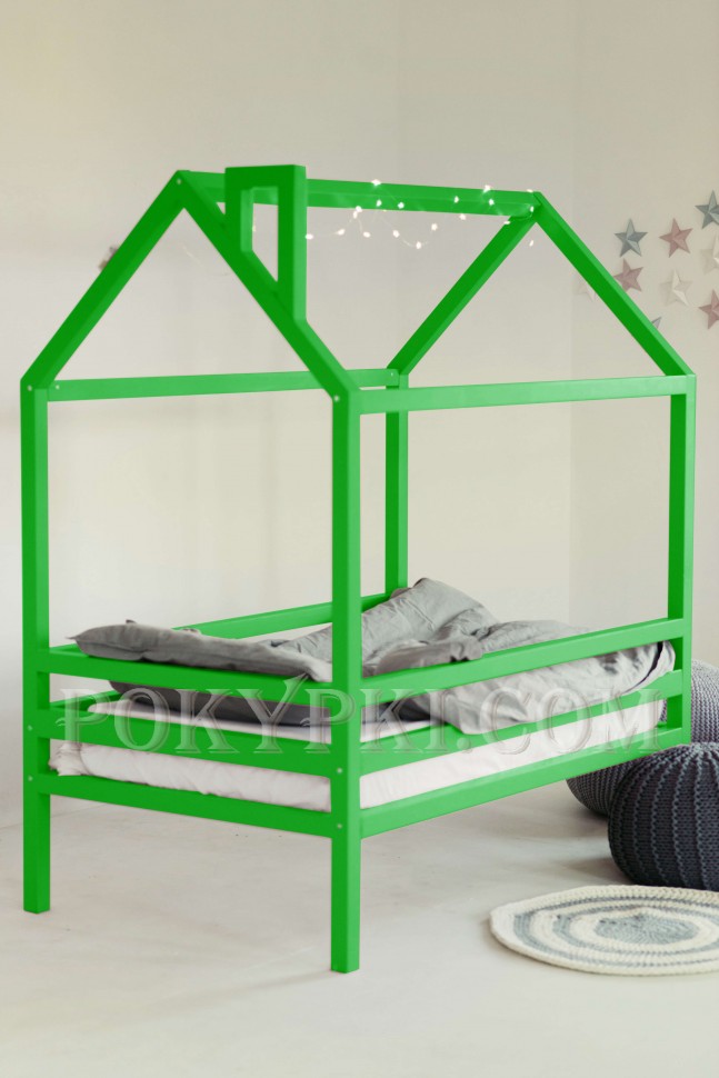 кровать зеленого цвета Дрима