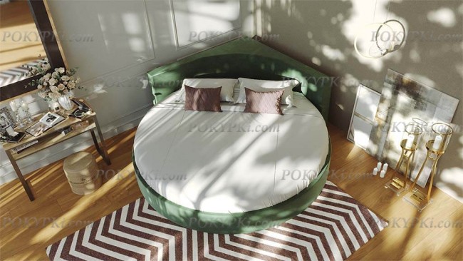 Круглая кровать Жасмин Круглая кровать Жасмин