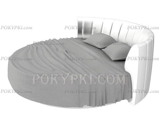 Круглая кровать Индира с матрасом Круглая кровать Индира с матрасом
