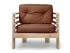 Кресло Стоун (Натуральный)-коричневый