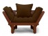 Кресло Сламбер (Вишня)-коричневый