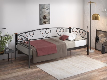 Металлическая кровать кушетка Дарина Металлическая кровать кушетка Дарина