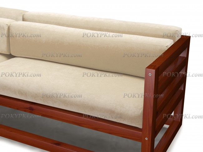 Диван Магнус (Вишня)-белый Диван Магнус (Вишня)-белый