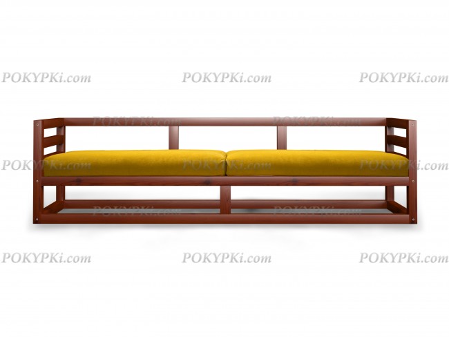 Диван Магнус (Вишня)-желтый Диван Магнус (Вишня)-желтый