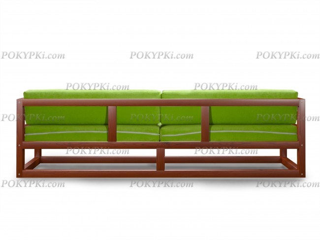 Диван Магнус (Вишня)-салатовый Диван Магнус (Вишня)-салатовый