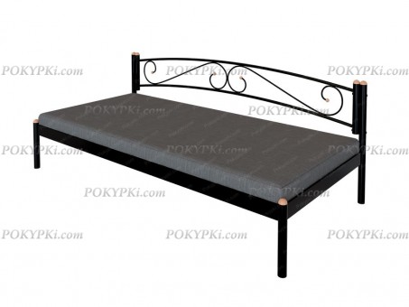 Металлическая кровать тахта Люкс Металлическая кровать тахта Люкс