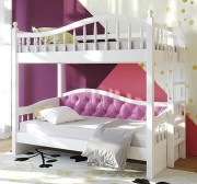 Двухъярусная кровать с диван кроватью внизу Никки 2 Двухъярусная кровать с диван кроватью внизу Никки 2