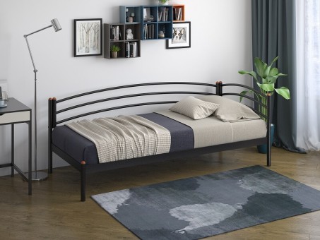 Металлическая кровать софа Эко  Металлическая кровать софа Эко