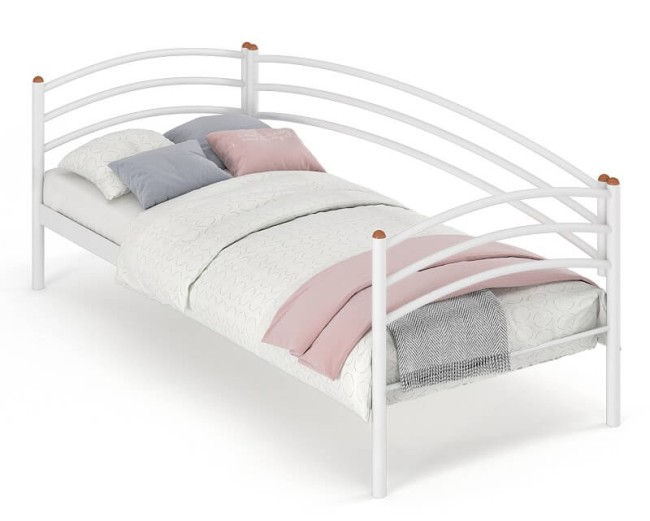 Металлическая кровать кушетка Эко 