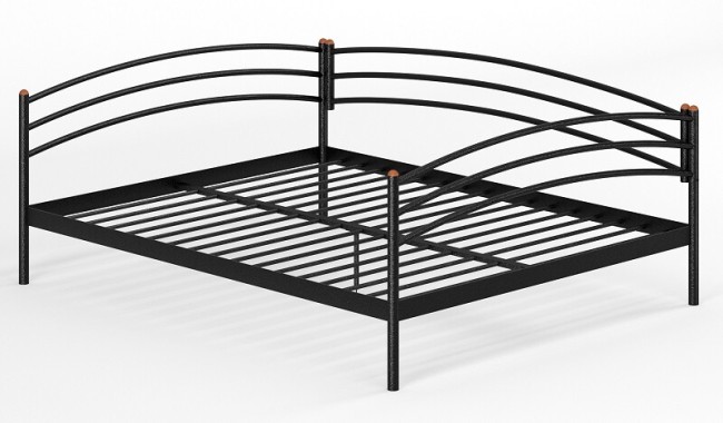 Металлическая кровать кушетка Эко 