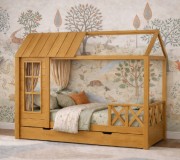 Детская кровать-лесной домик