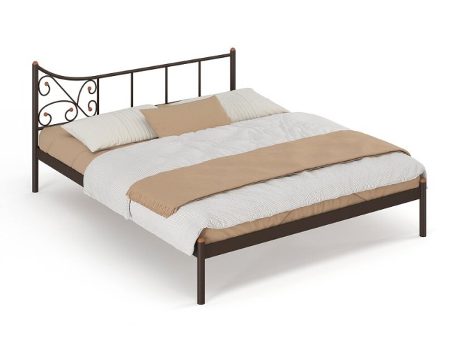 Металлическая кровать Лилия Металлическая кровать Лилия