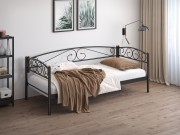 Металлическая кровать кушетка Оптима  Металлическая кровать кушетка Оптима