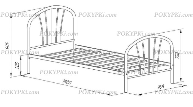 Кровать Эвора
