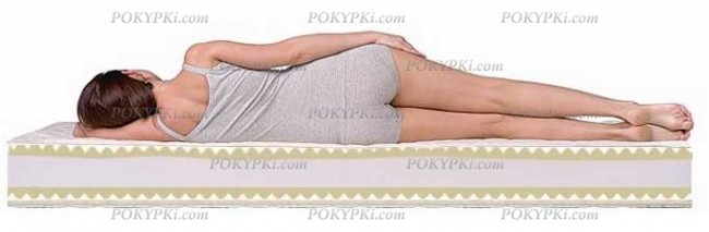 Среднежесткий матрас с массажным эффектом