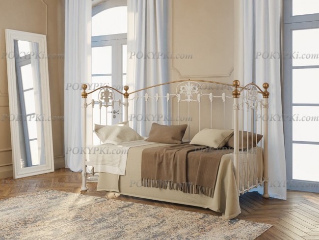 Белая кровать-диван Dreamline Camelot с тремя спинками