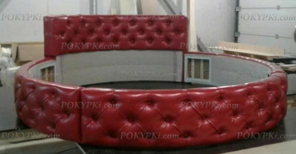 Круглая кровать Аркада с ящиком