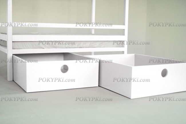 Кровать детская Дрима BOX-белая Кровать детская Дрима BOX-белая