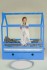 Кровать детская Дрима BOX-голубая