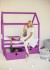 Кровать детская Дрима BOX-фиолетовая