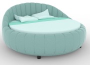 Круглая двуспальная кровать Элла