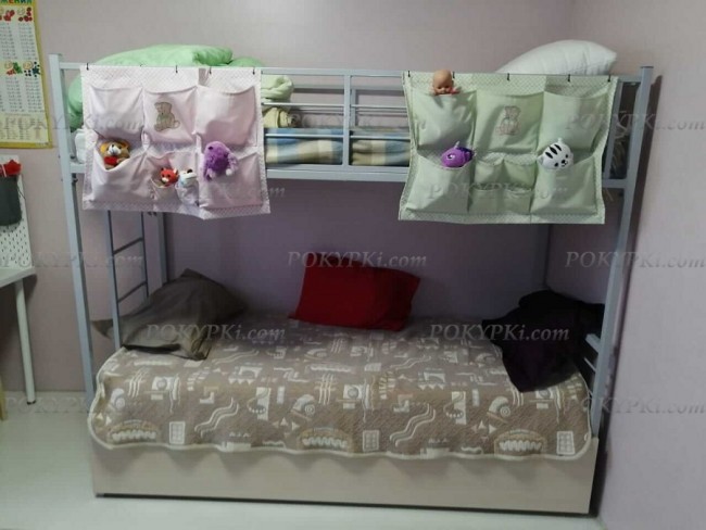Двухъярусная кровать-трансформер с нырком Двухъярусная кровать-трансформер с нырком