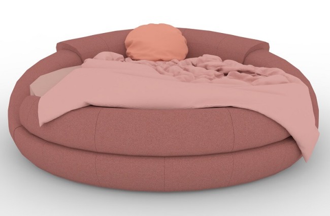 Круглая двуспальная кровать Шарлотта Круглая двуспальная кровать Шарлотта