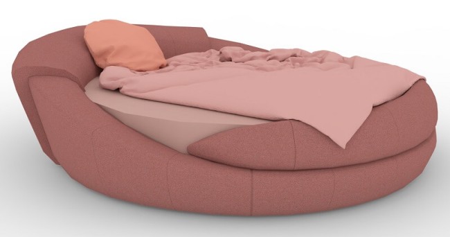 Круглая двуспальная кровать Шарлотта Круглая двуспальная кровать Шарлотта