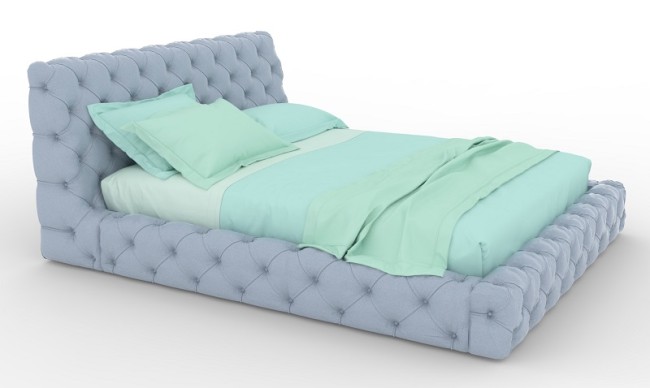 Кровать с мягкой спинкой Дюпон Кровать с мягкой спинкой Дюпон