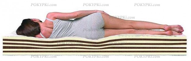 Среднежесткий матрас с массажным эффектом