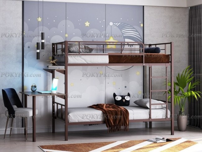 Металлическая кровать двухъярусная Севилья 2.02 комбо Металлическая кровать двухъярусная Севилья 2.02 комбо