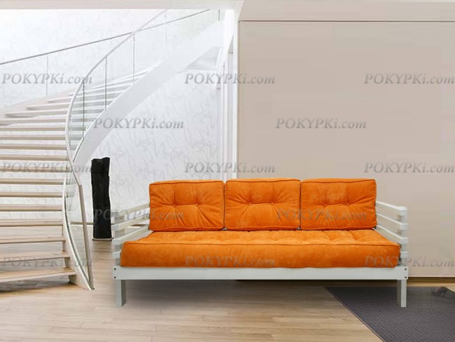 Диван Стоун (Дуб белёный)-велюр в интерьере Диван Стоун (Дуб белёный)-велюр в интерьере