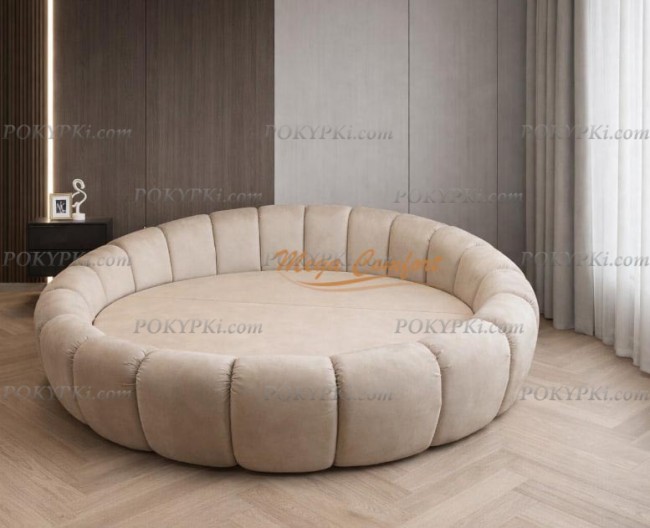 Круглая кровать Малена