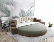 Круглая кровать диван Донжон Круглая кровать диван Донжон