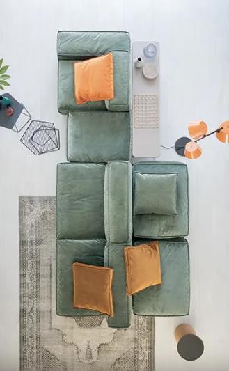 Диван Карибы двухсекционный Диван Карибы двухсекционный