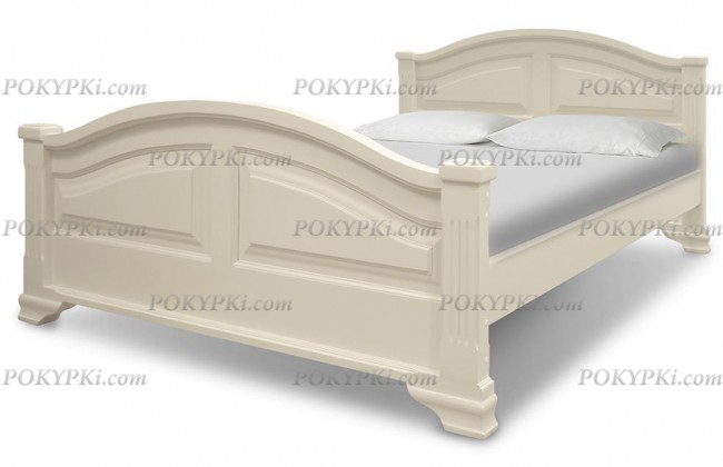 кровать Леонсия цвет слоновая кость кровать Леонсия цвет слоновая кость