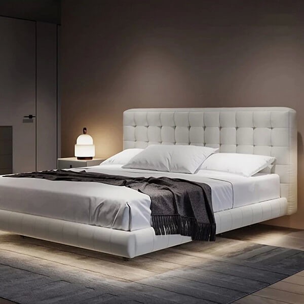 Парящая кровать с подсветкой Testiera Fly 11 Парящая кровать с подсветкой Testiera Fly 11