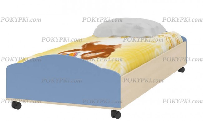 Детская кровать двухъярусная с лестницей Дюймовочка 5.1