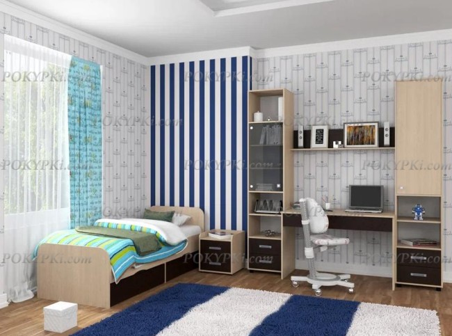 Шкаф комбинированный пенал Дельта 11.01