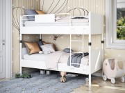 Двухъярусная белая кровать Дельта Лофт