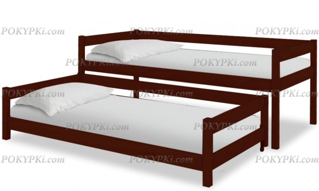 Кровать «Юнис» красное дерево 