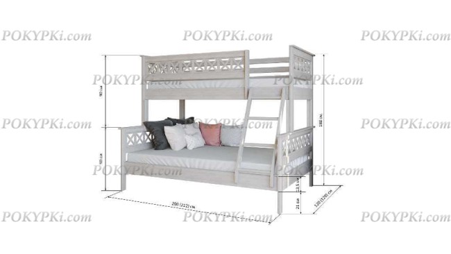 Кровать двухъярусная Кровать двухъярусная