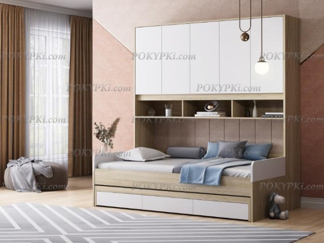 Кровать с антресолью Дельта Next 21.05 Кровать с антресолью Дельта Next 21.05