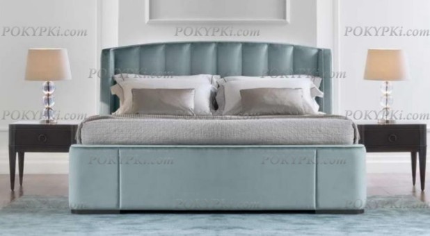 Кровать с высокой мягкой спинкой SleepArt Жезели
