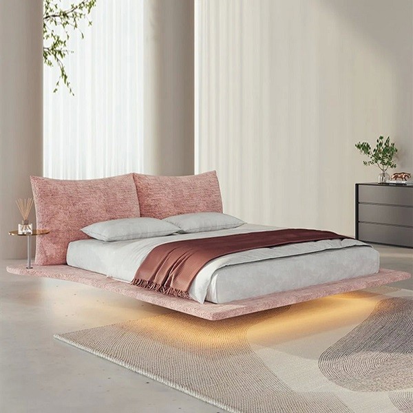 Парящая кровать с подсветкой Testiera Fly 26 Парящая кровать с подсветкой Testiera Fly 26