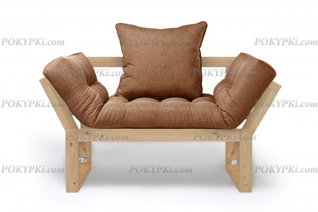 Кресло Амбер (Натуральный)-коричневый