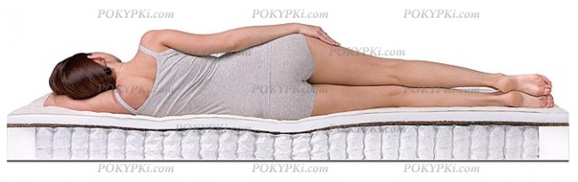 Умеренно-жесткий матрас