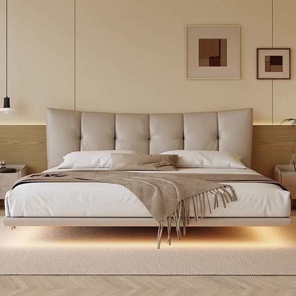 Парящая кровать с подсветкой Testiera Fly 32 Парящая кровать с подсветкой Testiera Fly 32