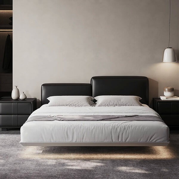 Парящая кровать  с подсветкой Testiera Fly 18 Парящая кровать  с подсветкой Testiera Fly 18