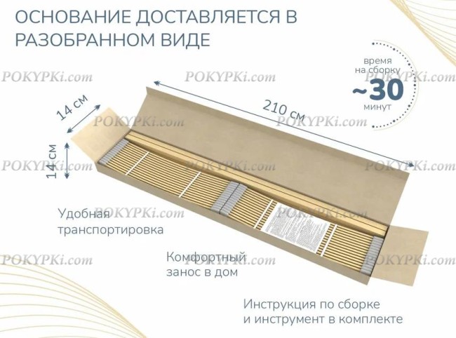 Основание для матраса Димакс Престиж без ножек